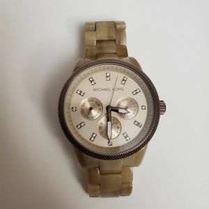 Michael Kors Ladies Ritz Sand Mk5641 Watch